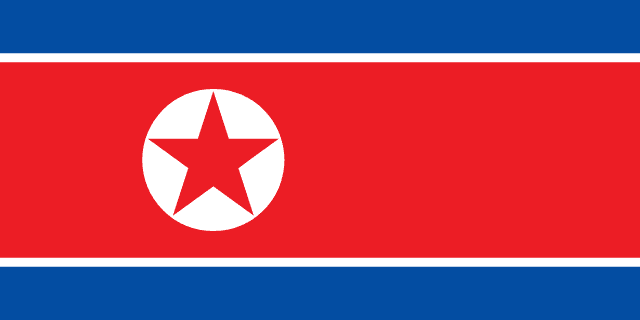 Korea, Democratic People's Republic of flag